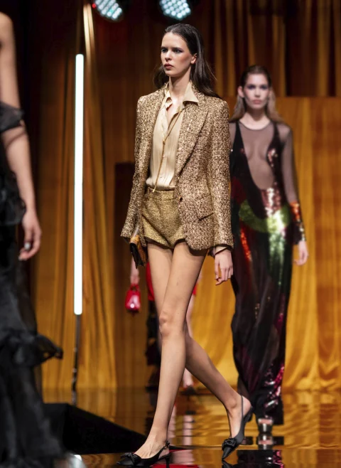 Къси панталони от туид Tom Ford 'MDL Runaway' — снимка 7