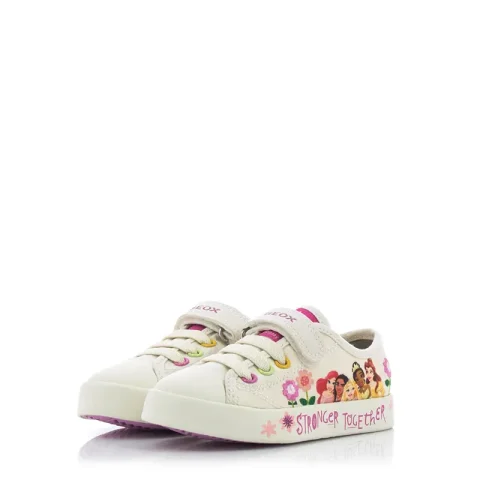 Сникърс Момичета GEOX – J3504D C1058 JR CIAK GIRL LT IVORY — снимка 3