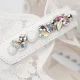 Дамски бели сандали с дантела Yui Wave Le Silla — снимка 4