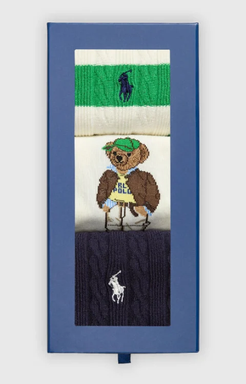 Комплект от 3 чифта чорапи Polo Bear — снимка 2