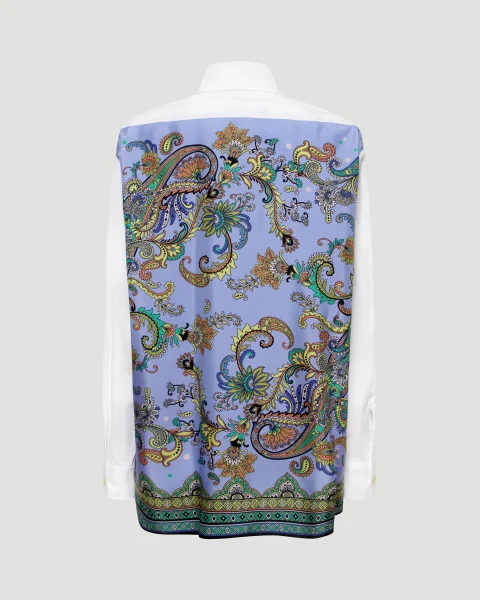Paisley Shirt in Multicolour Cotton — снимка 2