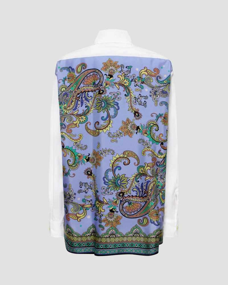 Paisley Shirt in Multicolour Cotton — снимка 2