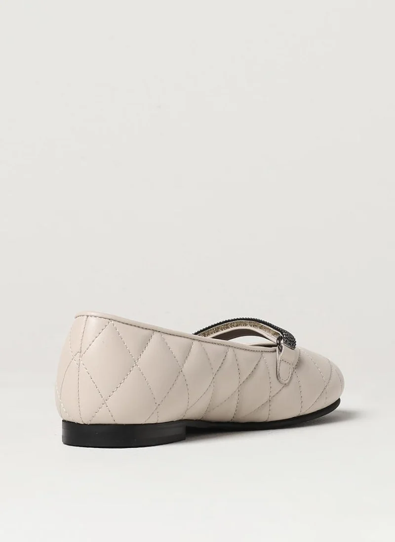 Пантофки с монили Brunello Cucinelli Kids — снимка 2