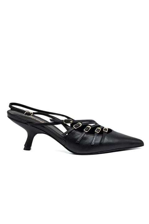 ток Outline Heels Slingback 0101004159 black