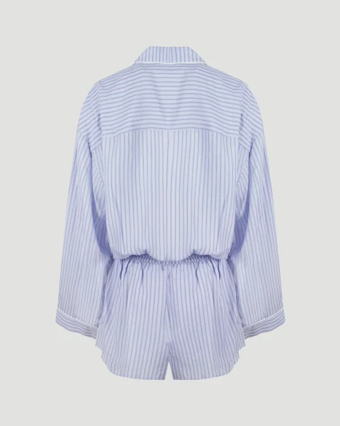 Pre-Styled Jumpsuit in Oxford Blue — снимка 2