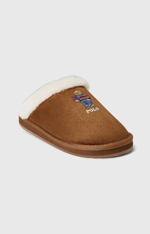 Домашни пантофи с POLO BEAR бродерия — снимка 2