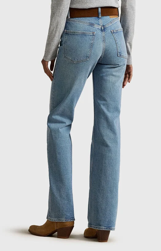 Прави дънки с лого — снимка 2