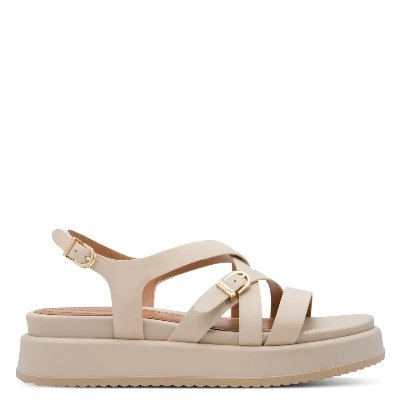 Дамски Равни Сандали TAMARIS – 1-28365-46-418 IVORY