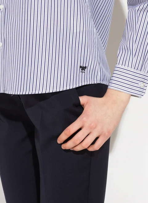 Класическа риза Weekend Max Mara Wkdbahamas — снимка 6