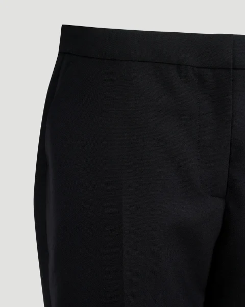 Wool Pants in Black — снимка 3