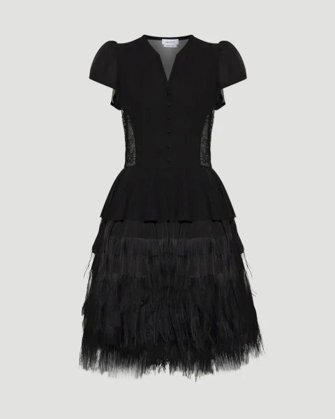 Silk Dress in Black