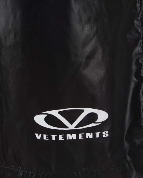 Black Swim Shorts with Logo — снимка 3
