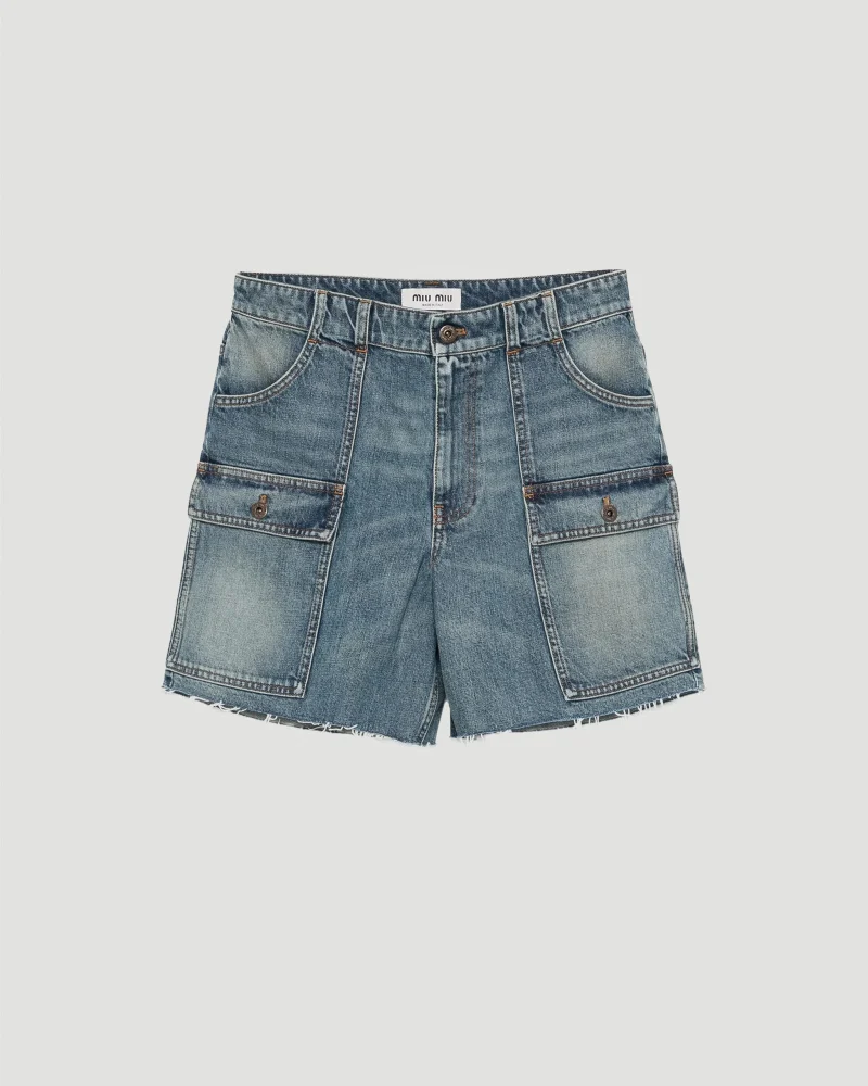 Denim Bermudas