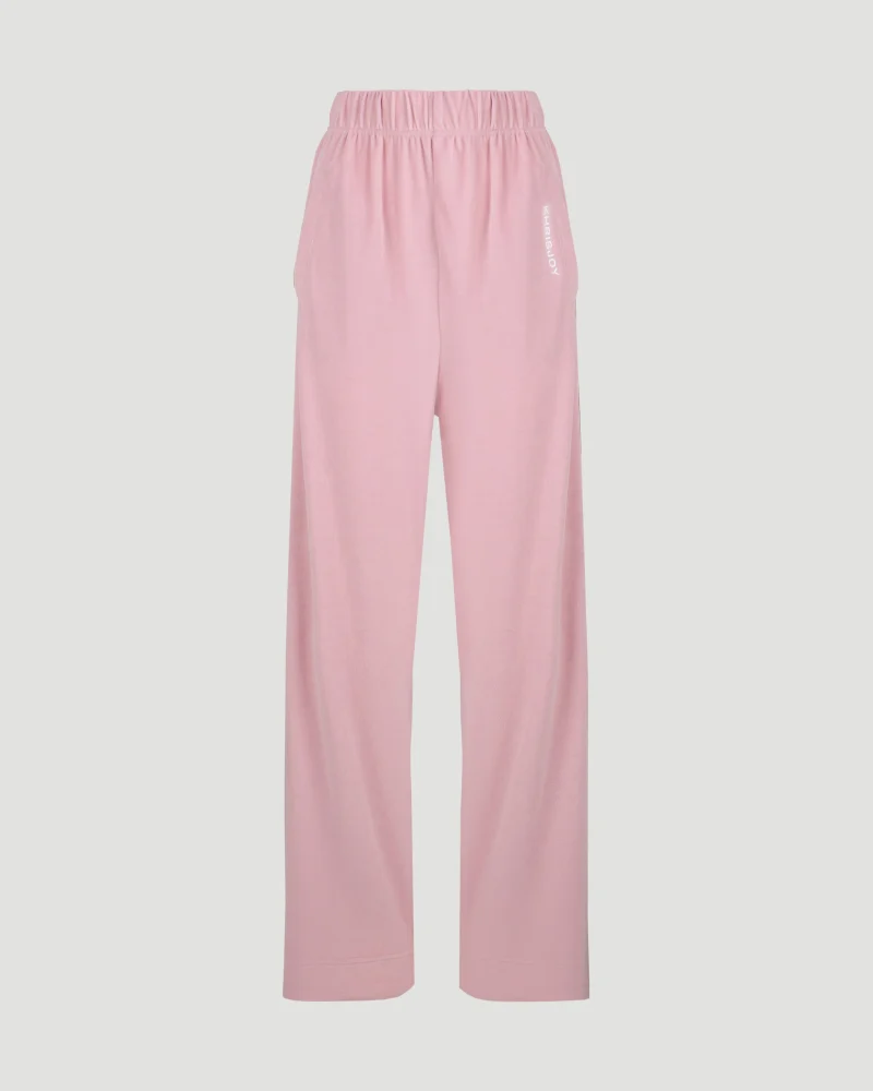 Pale Pink Velour Pants