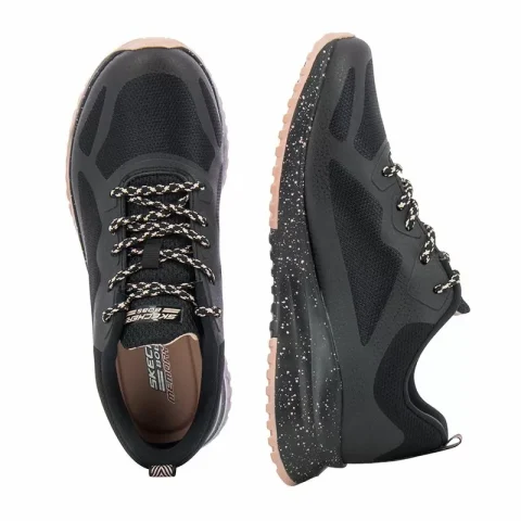 Дамски Маратонки SKECHERS – 117186 BLK BOBS SQUAD 3-STAR FL — снимка 5