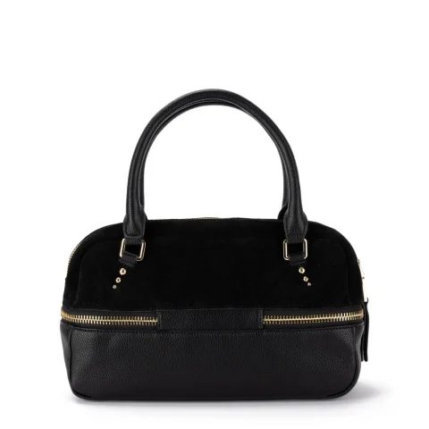 Дамска черна чанта LUCREZIA TOSCA BLU — снимка 6