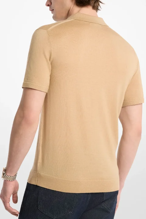 Polo Core Merino CT460C47AP 250 khaki — снимка 2