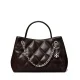 Дамска кафява чанта SMALL FLEMING CARRYALL TORY BURCH — снимка 2