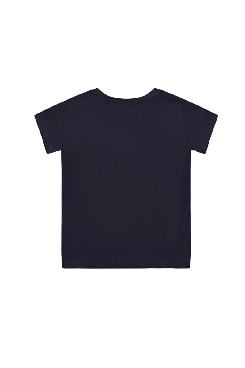 Детски Top Kmgmay Reg S/S Top Jrs 15253872 19-3924 tcx night sky — снимка 2