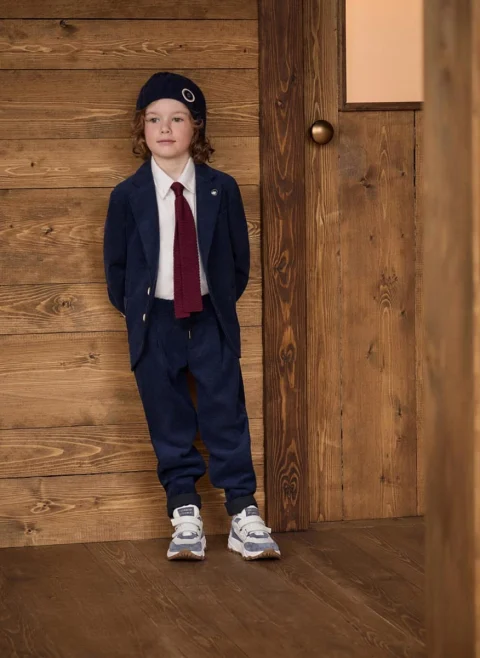 Класическа риза Brunello Cucinelli Kids 4-6 — снимка 5