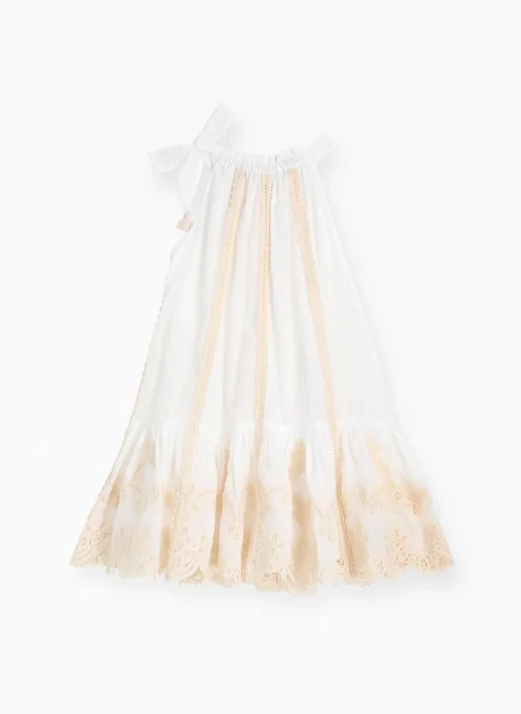 Рокля с бродерии Zimmermann Kids — снимка 2