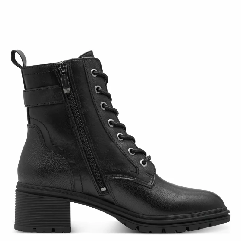 Дамски Боти На Ток TAMARIS – 1-25907-45-001 BLACK — снимка 2
