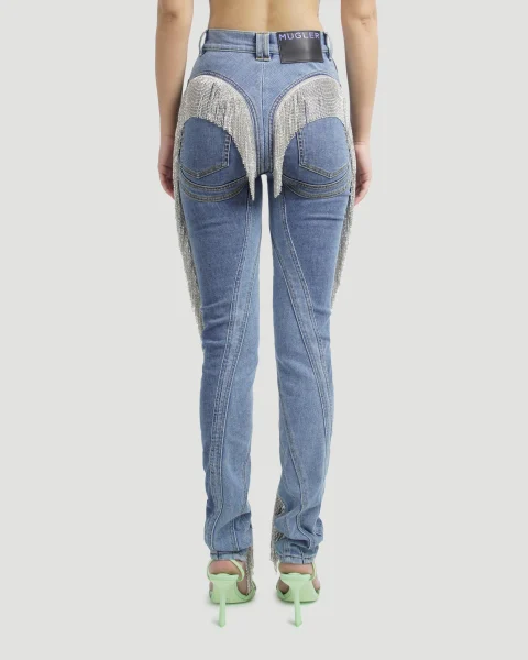 Crystal Spiral Jeans — снимка 4
