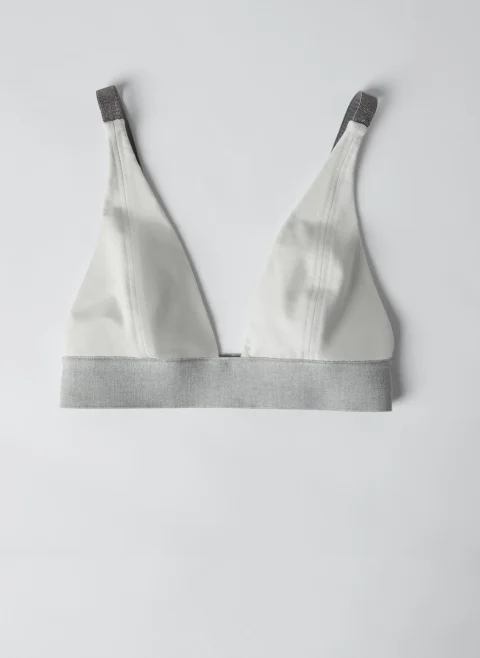 Топ 'Bralette' с монили Brunello Cucinelli