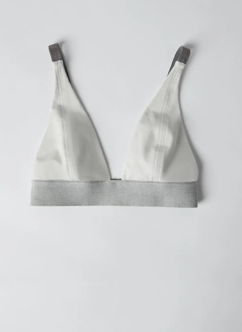 Топ 'Bralette' с монили Brunello Cucinelli