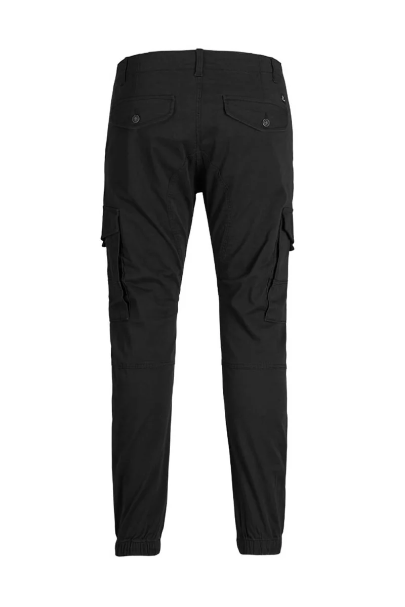 Панталон Jpstpaul Flake Cargo 12139912 C-N10 black — снимка 2