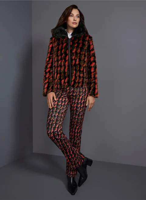 Панталон с принт 'Frederica' Marc Cain Collections — снимка 8