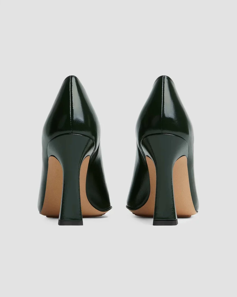 Sofia Pump in Dark Green — снимка 4