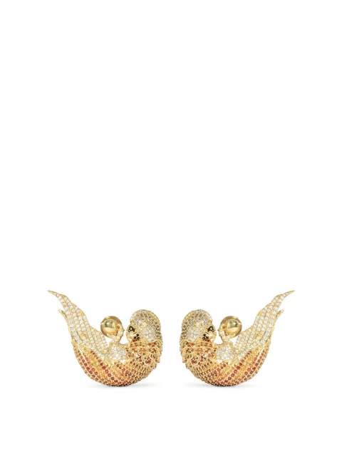 Обеци 'Plume Pave' Zimmermann