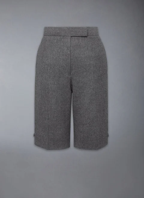 Къс панталон с централен фабричен ръб Thom Browne — снимка 5