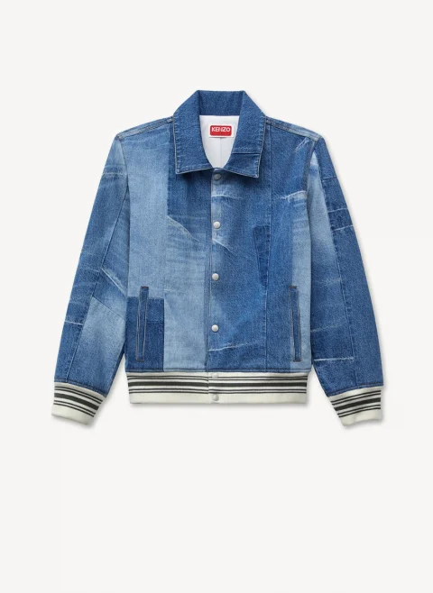 Яке от деним 'Patchwork' Kenzo — снимка 5