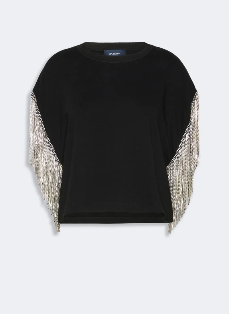 Топ с декоративни кристали Sportmax Spdriviera