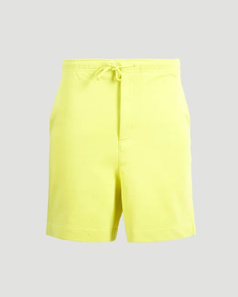 French Terry Shorts in Yellow