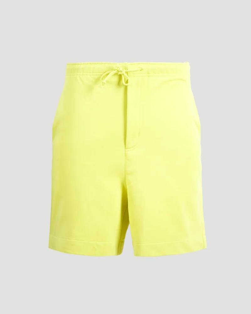 French Terry Shorts in Yellow