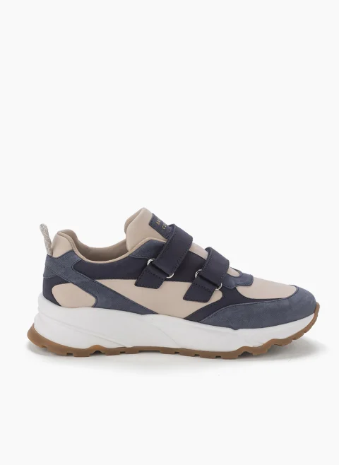 Кецове с кожени детайли Brunello Cucinelli Kids — снимка 4