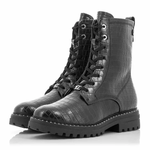 Дамски Кубинки TAMARIS – 1-25223-41 001 BLACK — снимка 3