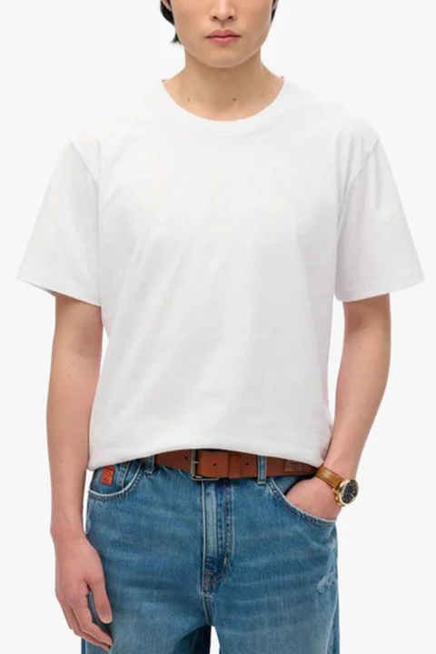 T-Shirt D1 Ovin Essentials Relaxed M1012208A 01c optic — снимка 2