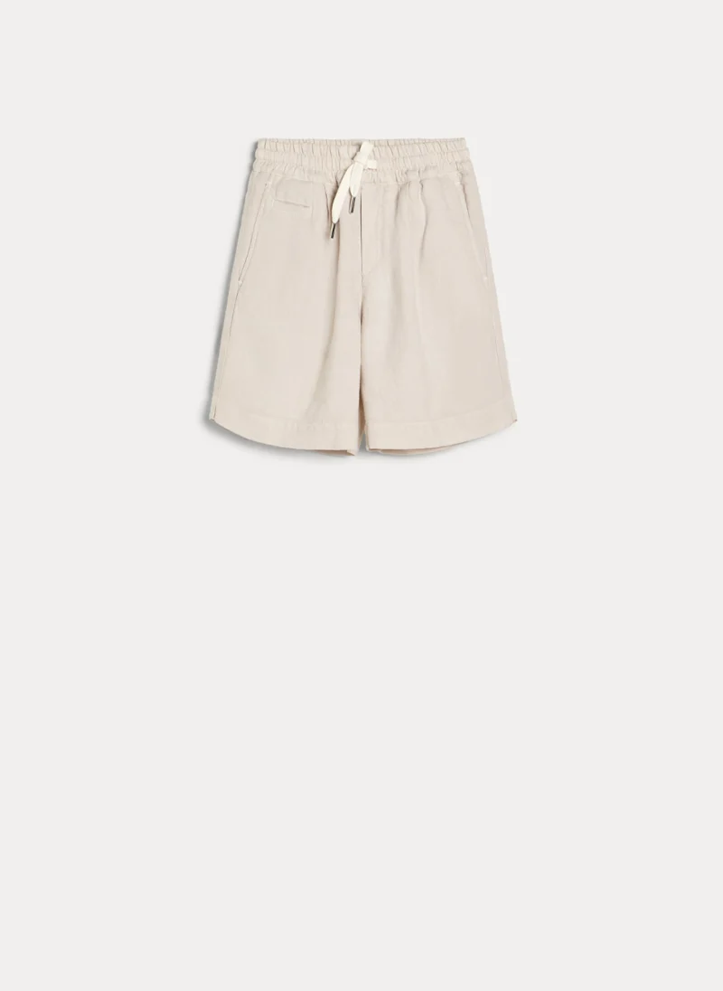 Бермуди от лен Brunello Cucinelli Kids 4-6