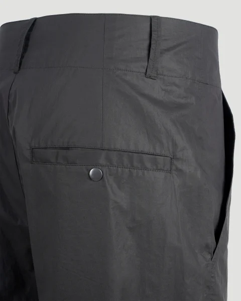 Tapered Tailored Trousers in Black — снимка 2
