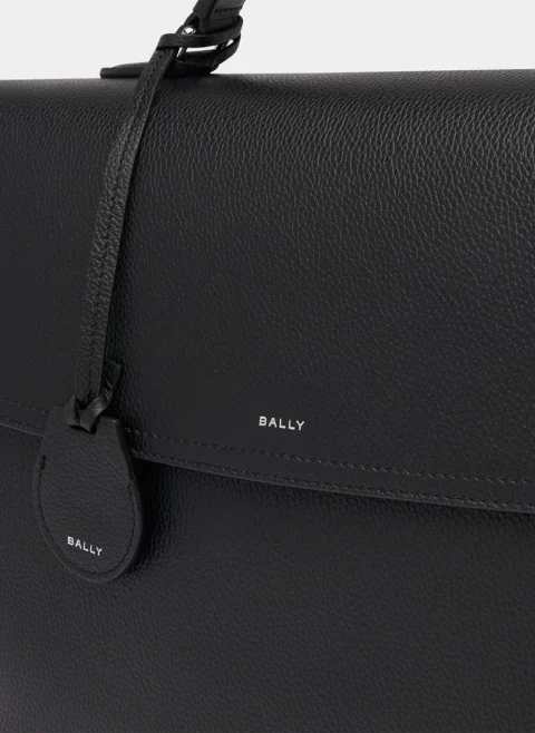 Чанта от естествена кожа Bally — снимка 5