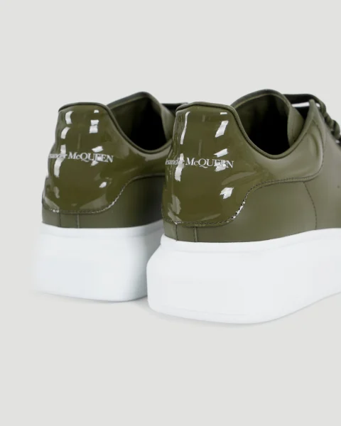 Oversized Sneakers in Khaki — снимка 4