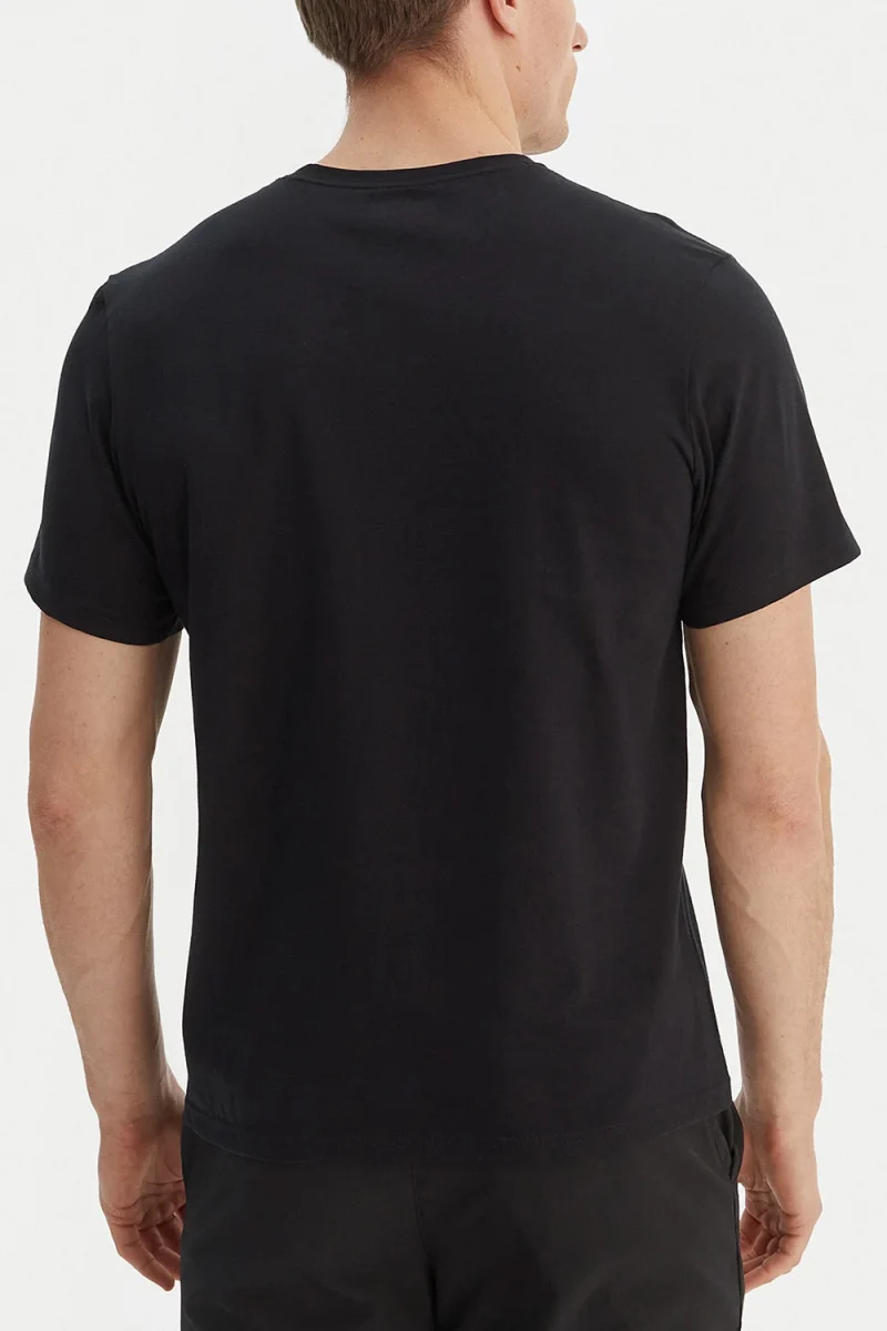 T-Shirt CSC Basic Logo 2155001 010 black, gem columbia — снимка 2