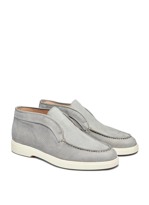 Кожени мокасини Santoni — снимка 2