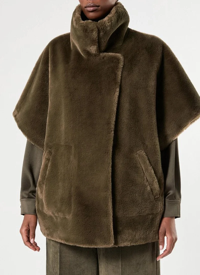 Двулицево яке 'Cape' Marina Rinaldi Mrsoggi — снимка 4