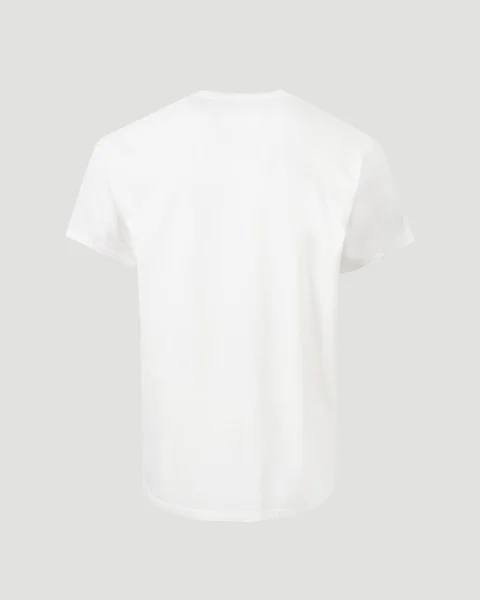 Stamp Logo T-Shirt in Ivory — снимка 2