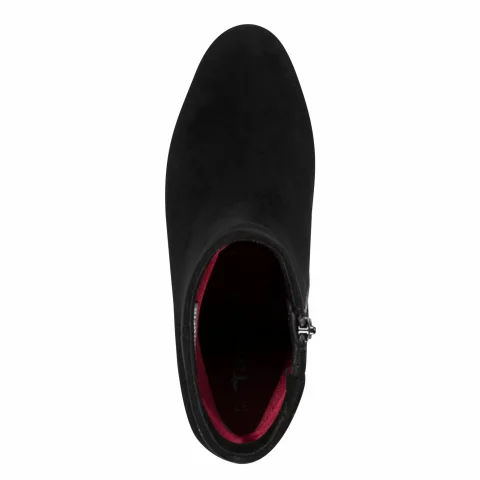 Дамски Боти На Ток TAMARIS – 1-25341-45-004 BLACK SUEDE — снимка 2